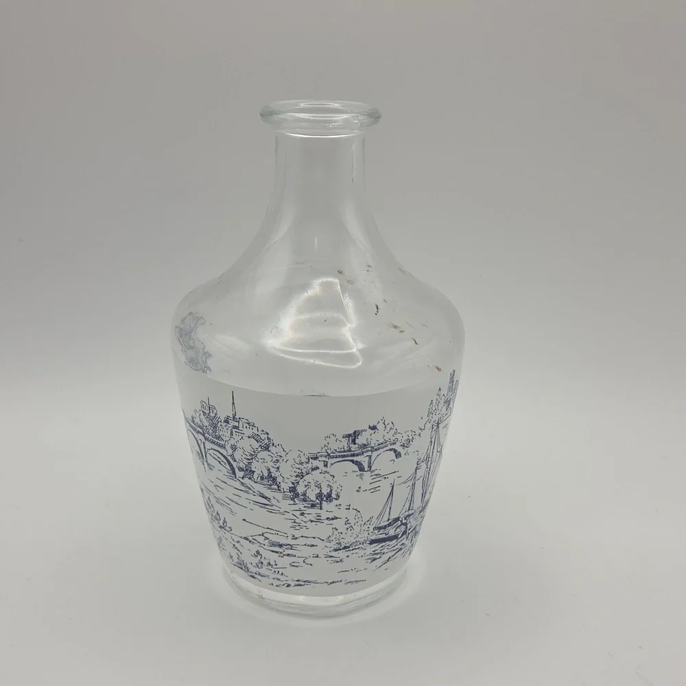 Verrerie Cristallerie D' Arques French decanter 1960's Vintage